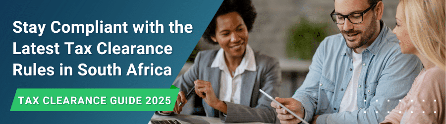 We will guide you with your tax clearance certificate online at SARS, saving you time